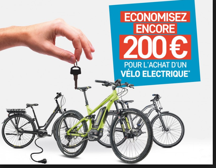 Une prime pour l'achat d'un vélo à assistance électrique (VAE)